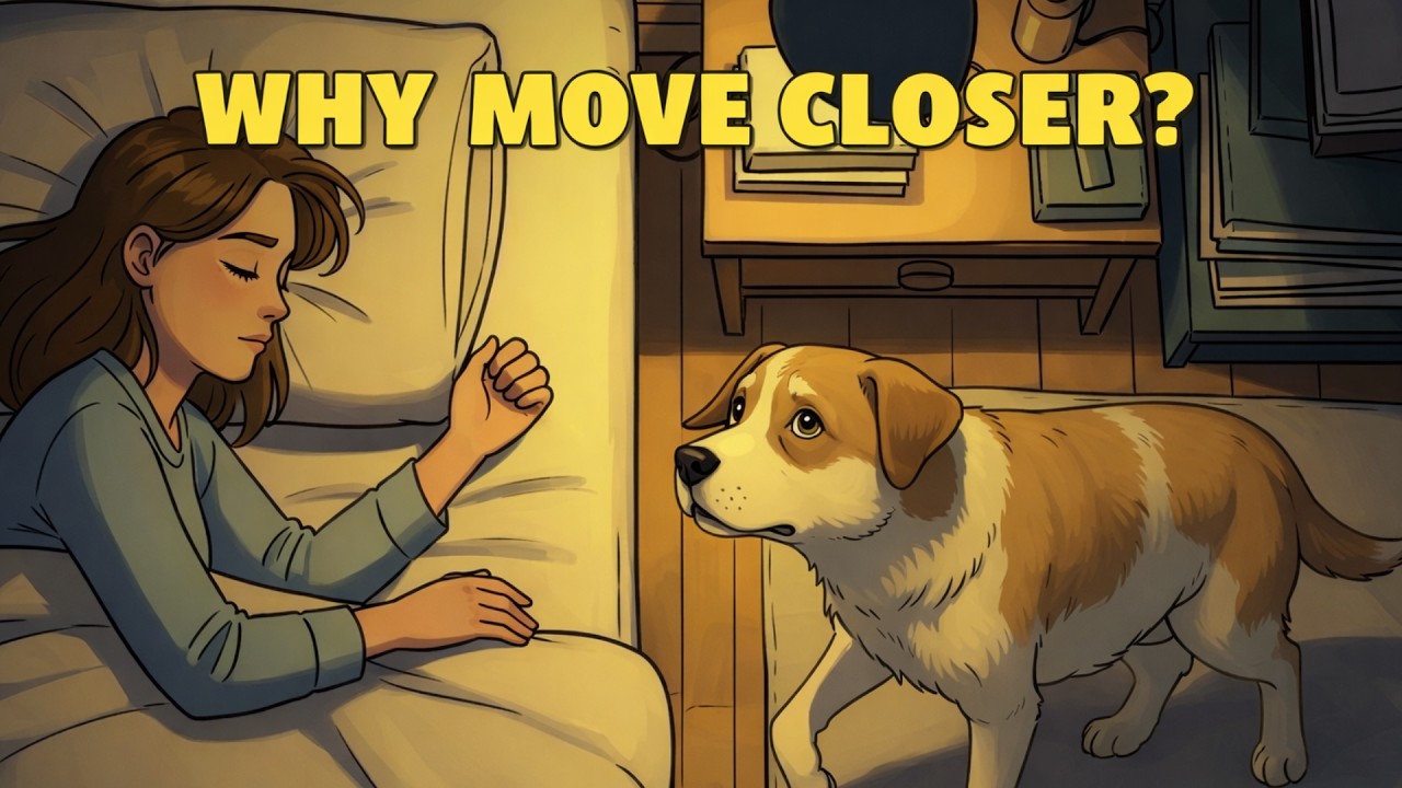 When Older Dogs Sleep Closer, It Means Something