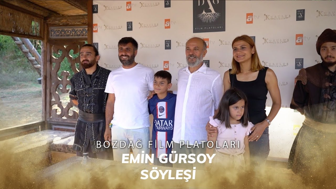 Kumral Abdal karakterine hayat veren değerli oyuncumuz Emin G&uuml;rsoy Bozdağ Film Platoları'ndaydı!