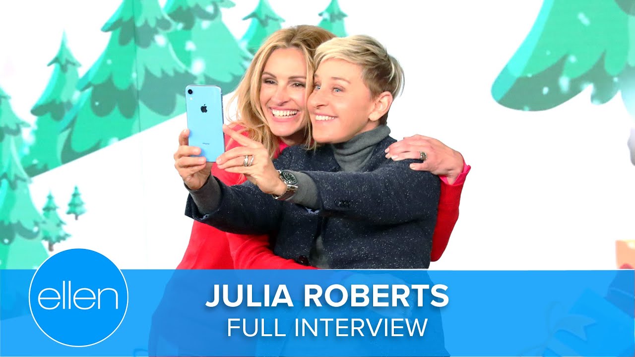 Julia Roberts Full Interview on ‘Ellen’