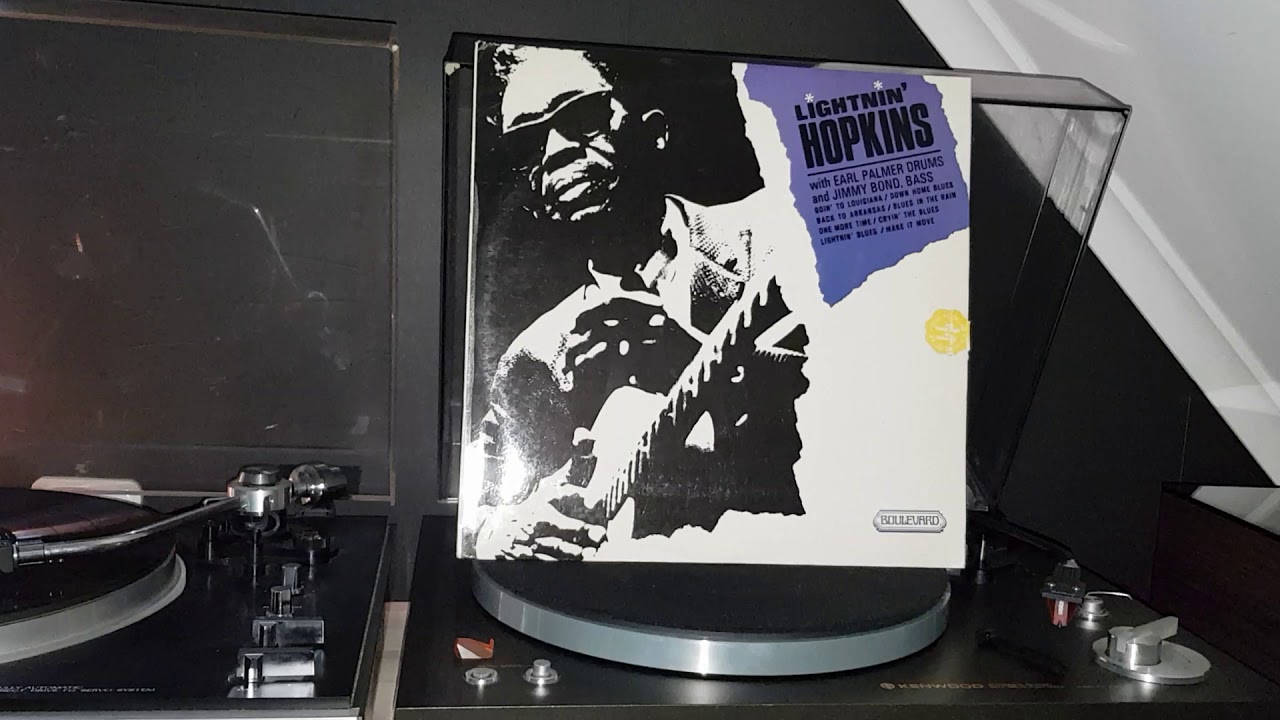 Blues, Lightnin Hopkins, Lightnin Blues, 1966, Made in England, AT150MLX, Focal aria 906, JVC 76,