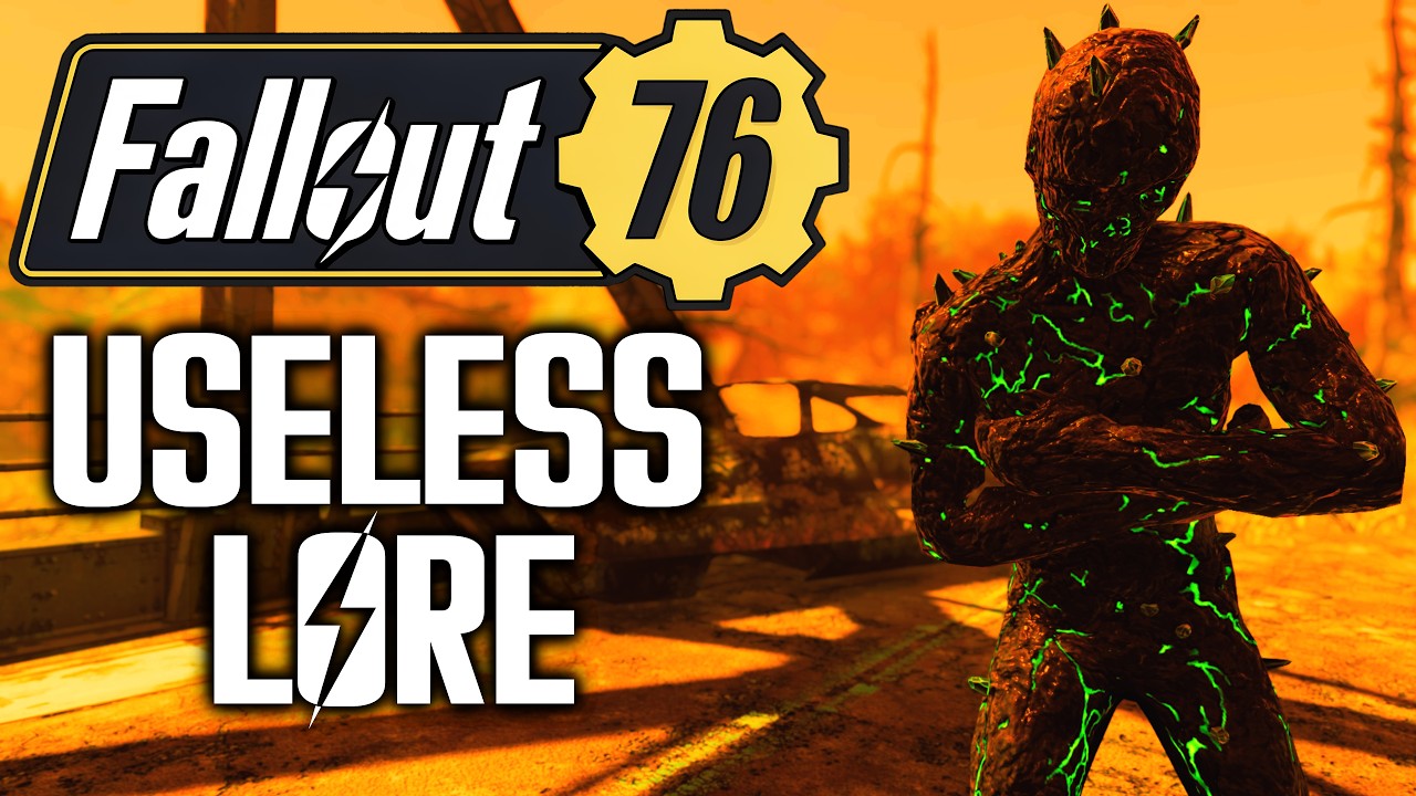 Более часа бесполезной информации о вселенной Fallout 76.