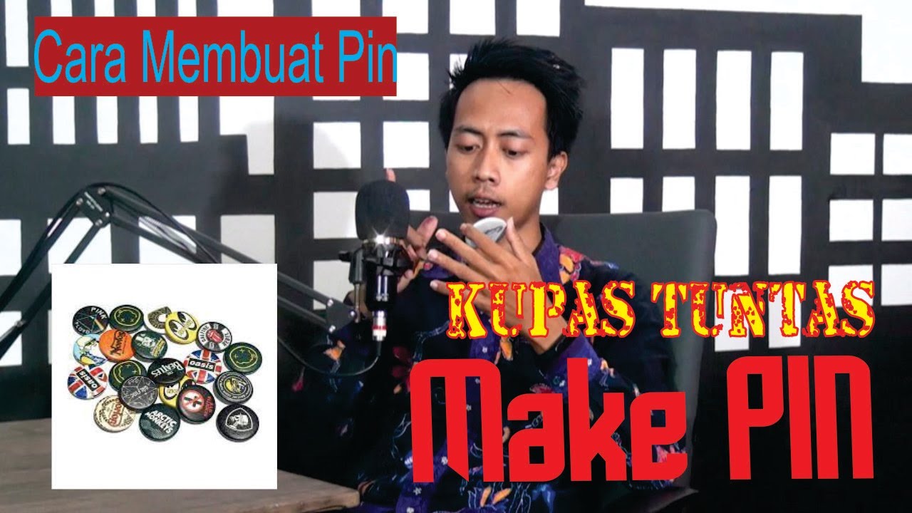 Tutorial Mudah Cara Membuat PIN || Kupas Tuntas Cara Membuat PIN Dari Desain Hingga Cetak PIN