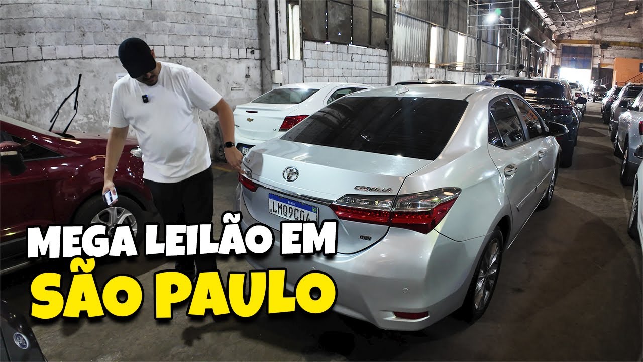MEGA LEIL&Atilde;O DE VE&Iacute;CULOS EM S&Atilde;O PAULO - CARROS EM PERFEITO ESTADO PARA USO!