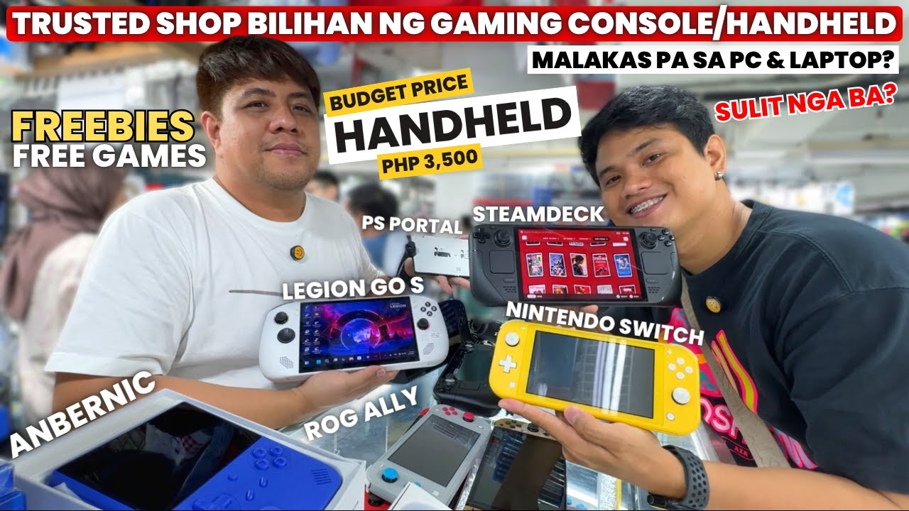 Trusted Na Bilihan ng Murang GAMING Console Handheld sa Greenhills, MAY NAKA BUDGET PRICE!