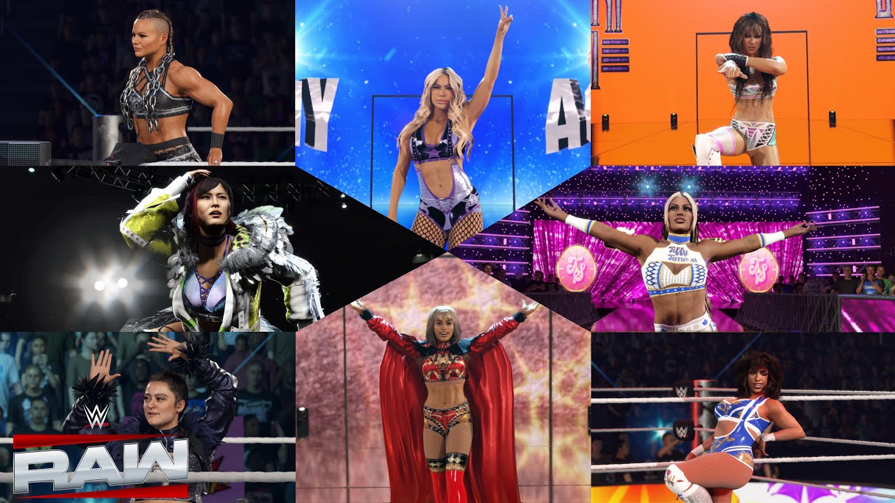 WWE 2K25 RAW - WINNER FACES ROXANNE PEREZ AT ROYAL RUMBLE - 8-WOMEN BATTLE ROYAL