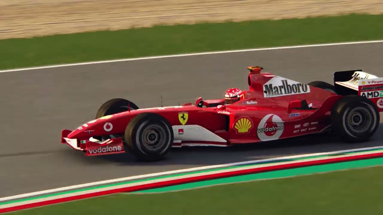 Assetto Corsa - Ferrari F2004 Hotlaps at Imola - Episode 7,654,693,213,443