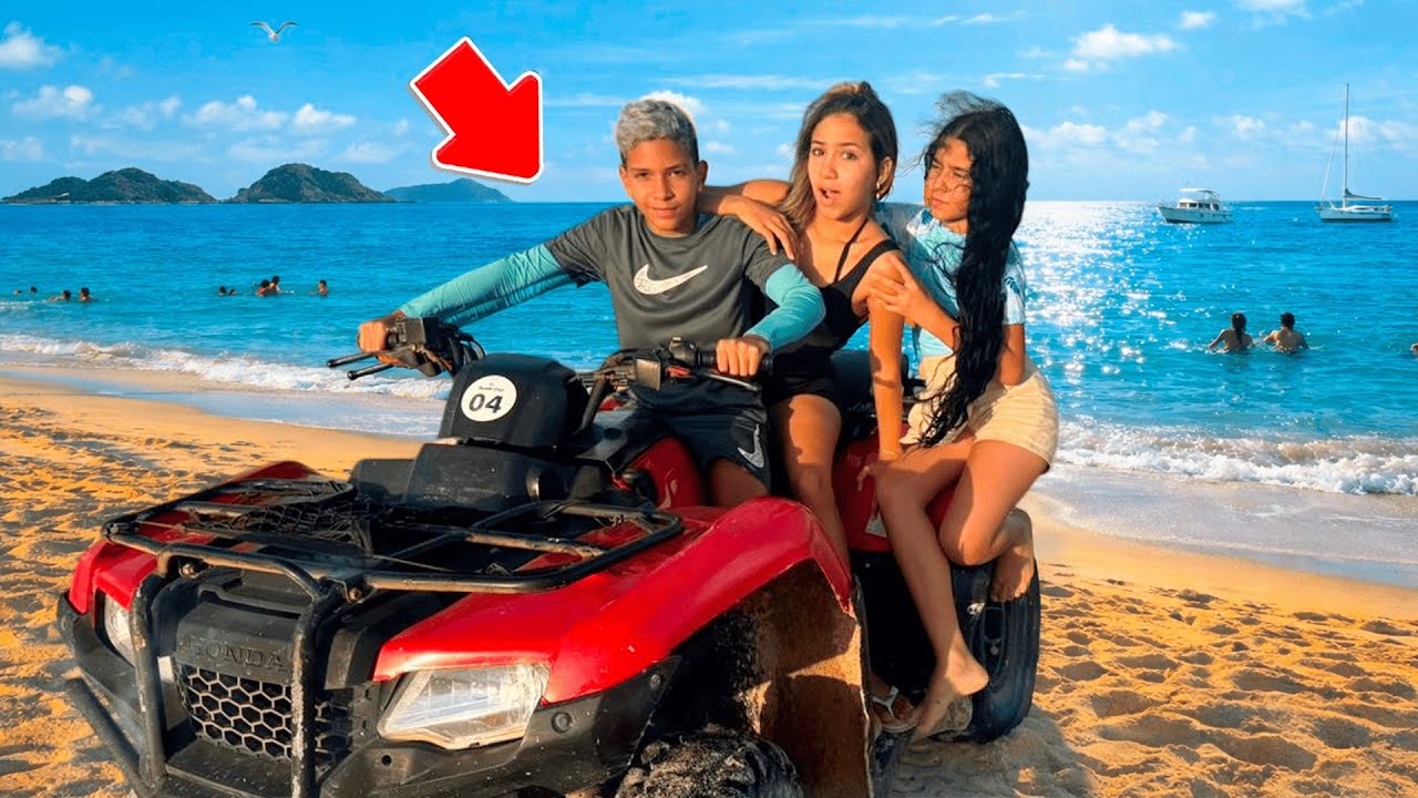 PASSEIO DE QUADRICICLO KELLY FEZ DE TUDO PARA ARTHUR NÃO IR COM JÚLIA 