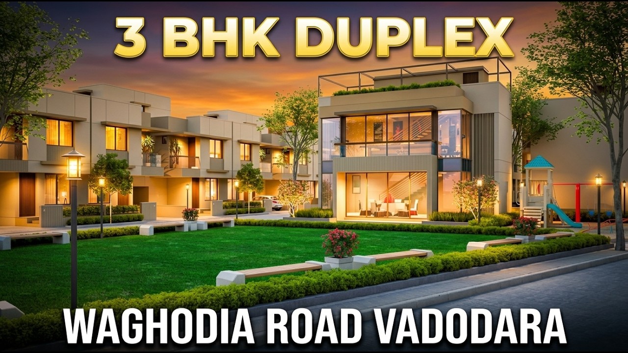 3 BHK Duplex Vadodara - Waghodia Road | 3 BHK Duplex Limda Baroda | Shivaay Residency