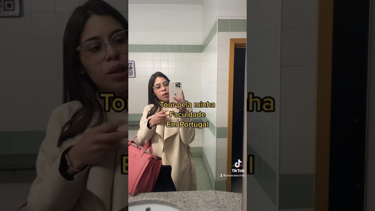 Tour pela faculdade em Portugal 🇵🇹 