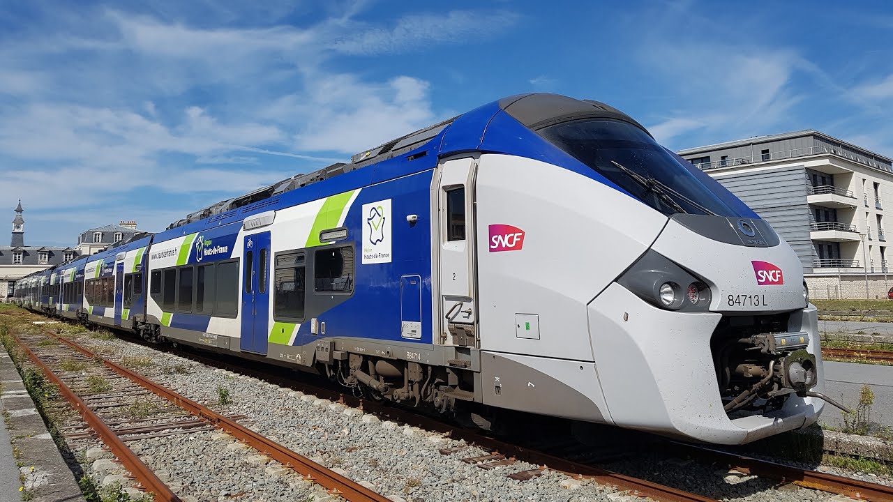 TER Hauts de France🚅Régiolis Coradia Liner (B 84500) : Paris-Nord➡️Le Tréport - Mers-les-Bains (S06)