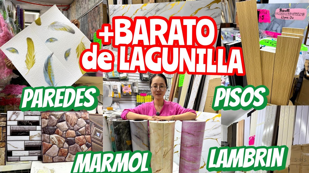 Decora tu HOGAR con 10% de DESCUENTO 😱Proveedor DIRECTO de PISOS, MARMOL, LAMBRIN, PVC, PAPEL TAPIZ
