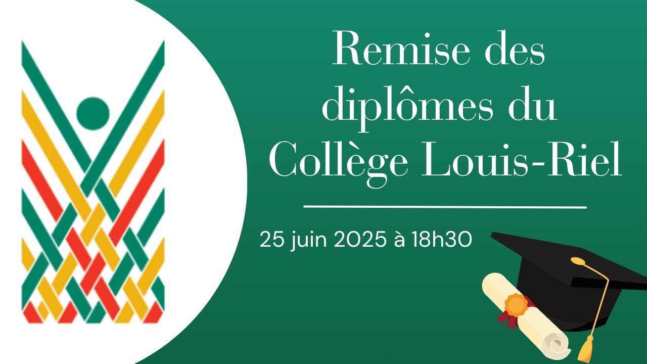 Remise des diplômes du Collège Louis-Riel - 2025