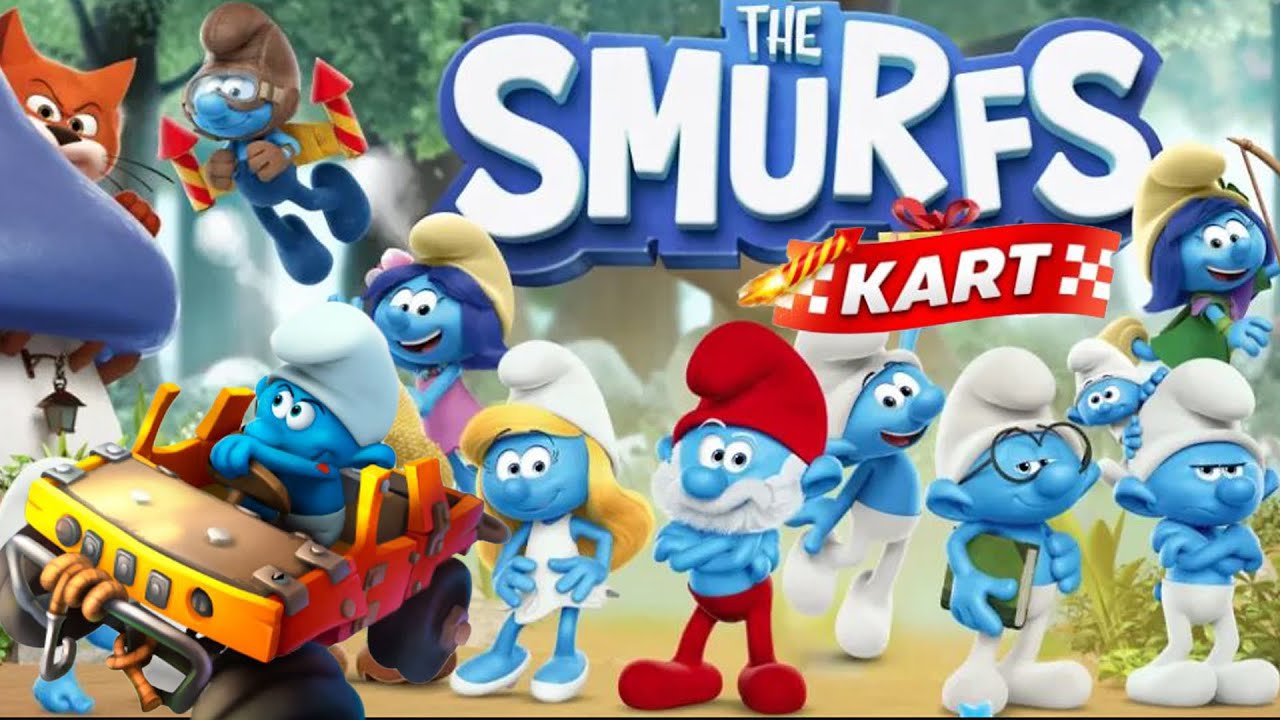 Smurfs Kart Gameplay: An Epic Journey Through the Mushroom Kingdom || Smurfs Kart