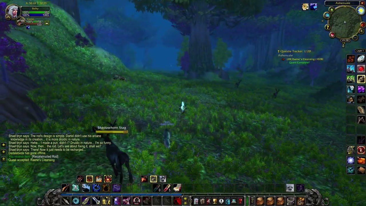 Raene's Cleansing (WOW classic quest)