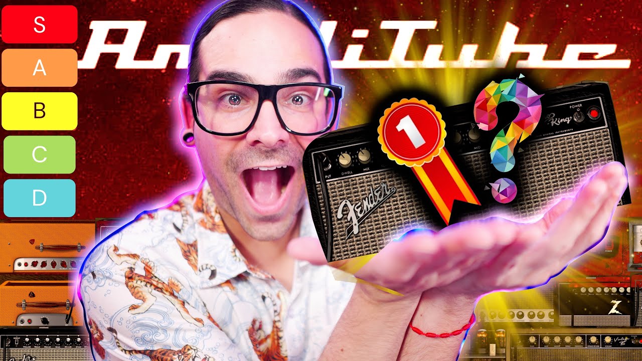 РЕЙТИНГ ВСЕХ ЧИСТЫХ УСИЛИТЕЛЕЙ В AMPLITUBE 5! #tierlist