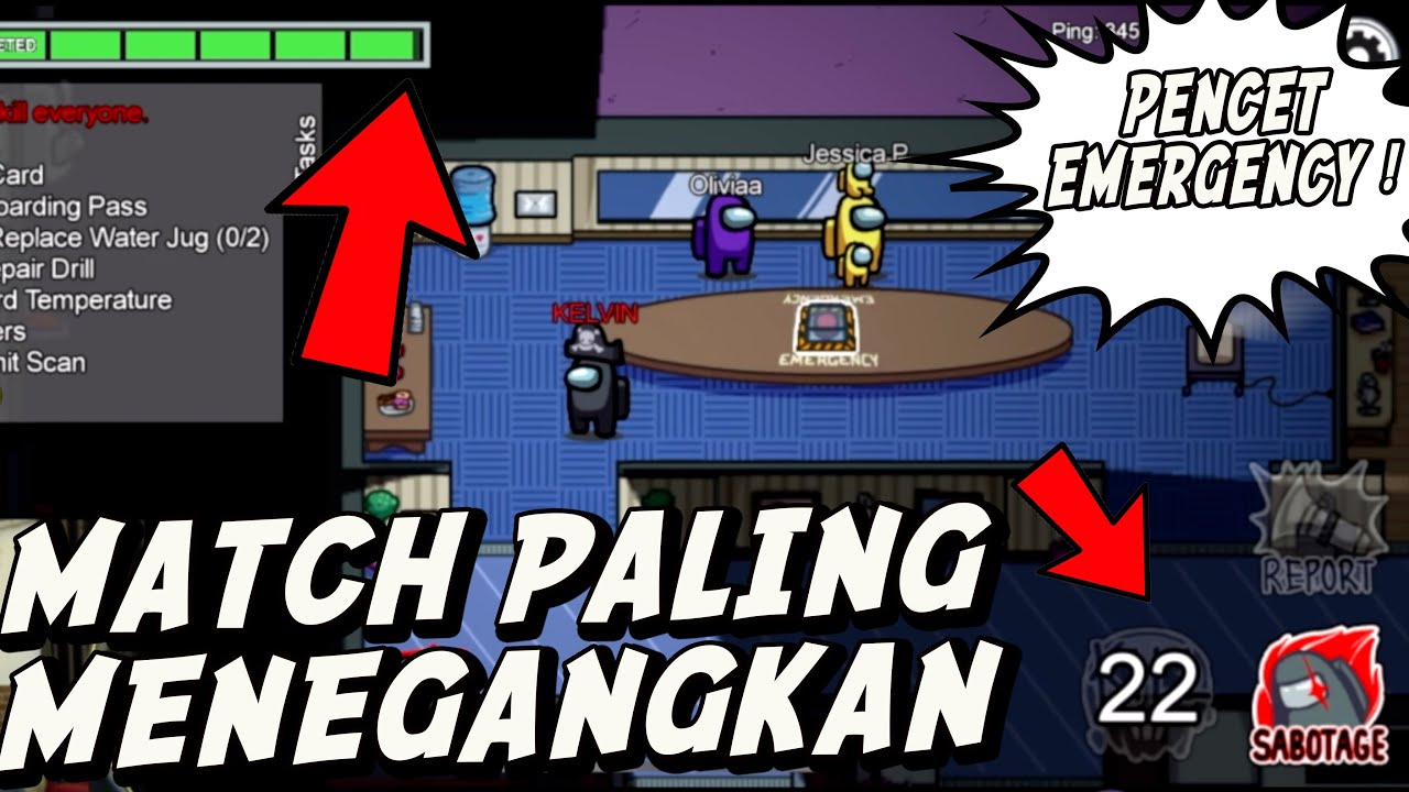 GAMEPLAY IMPOSTOR TERBAIK GUA ! BENER BENER JADI NINJA SENDIRIAN ! - AMONG US PART 15
