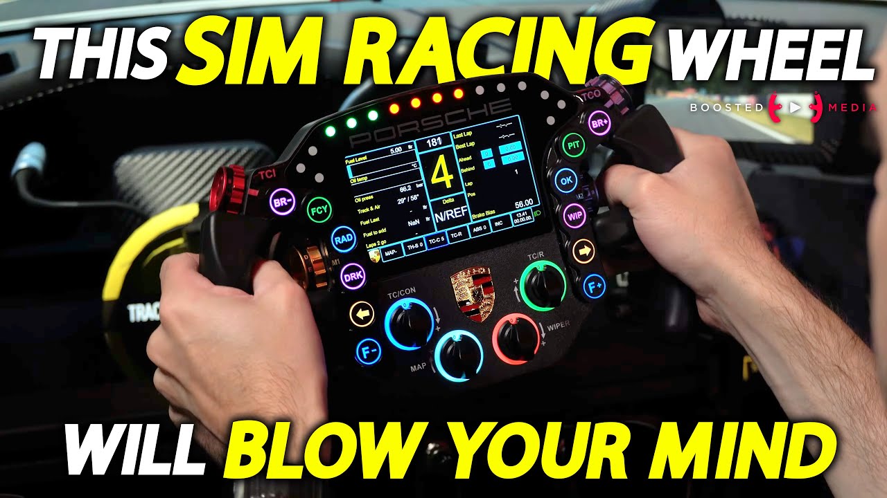 ОБЗОР - GRID от Sim Lab Руль Porsche 911 RSR