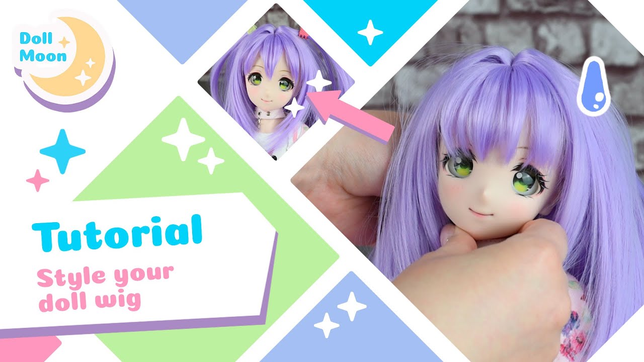 Style your dolls wig I Doll Tutorial
