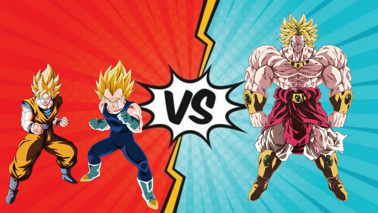 Goku & Vegeta ssj Vs broly ssj (Dragon ball Z shin budokai 2)aparece el guerrero más fuerte 