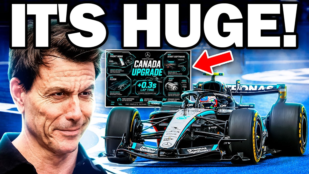 F1 Teams in TROUBLE As Mercedes JUST REVEALED Their HUGE W17 UPGRADE For Canadian GP!