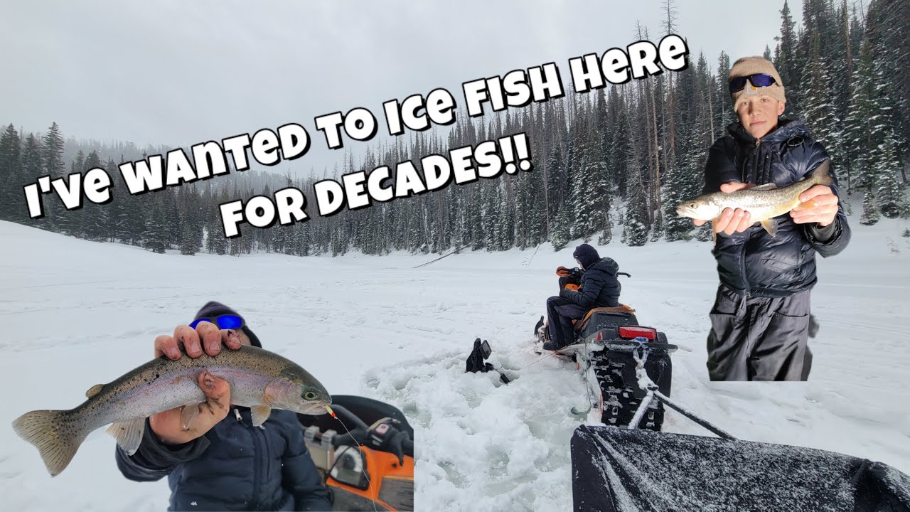 3 Decades of waiting to ice fish here did not disappoint!