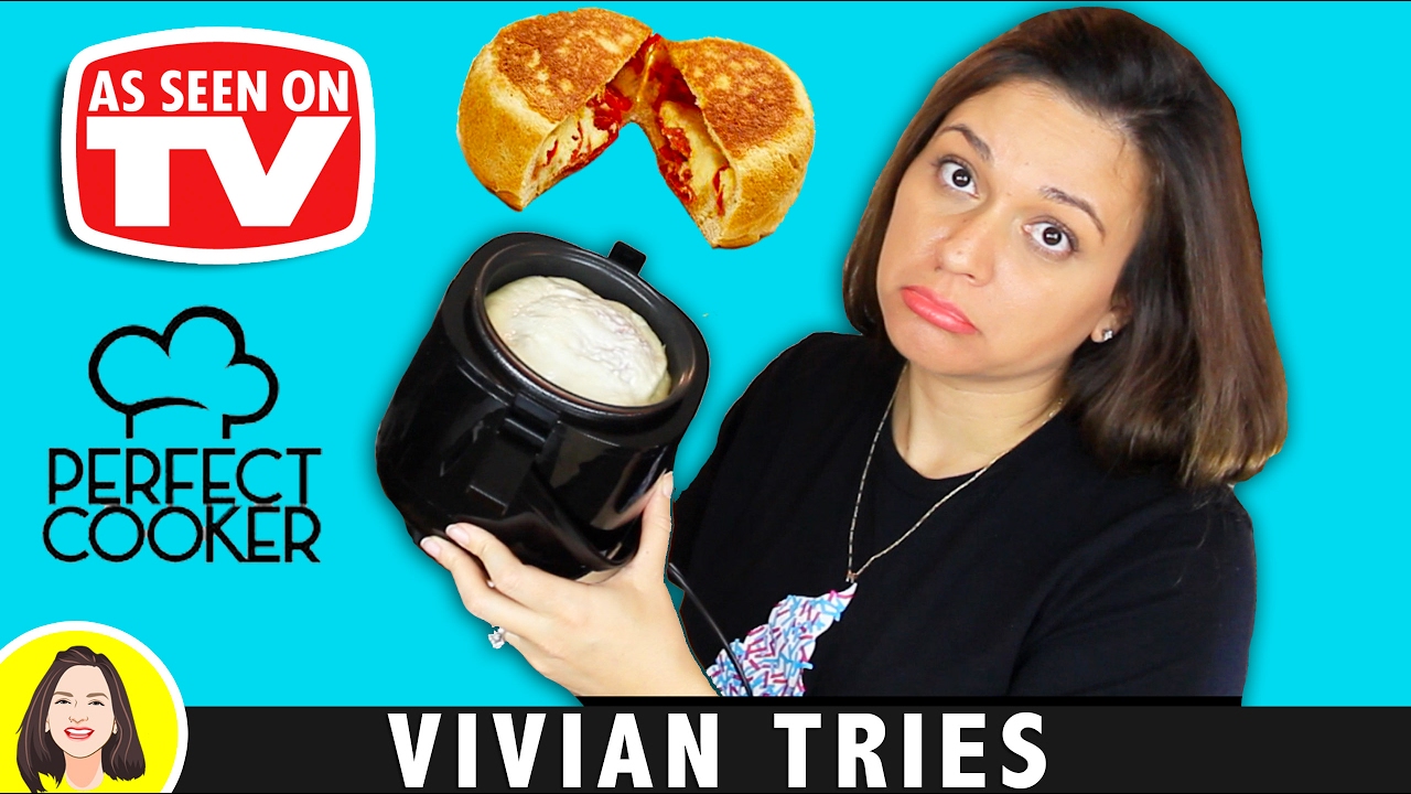 МЕДЬ CHEF ИДЕАЛЬНОЕ COOKER ПИЦЦА кальцоне ОБЗОР | ТЕСТИРОВАНИЕ As Seen On TV ПРОДУКТОВ
