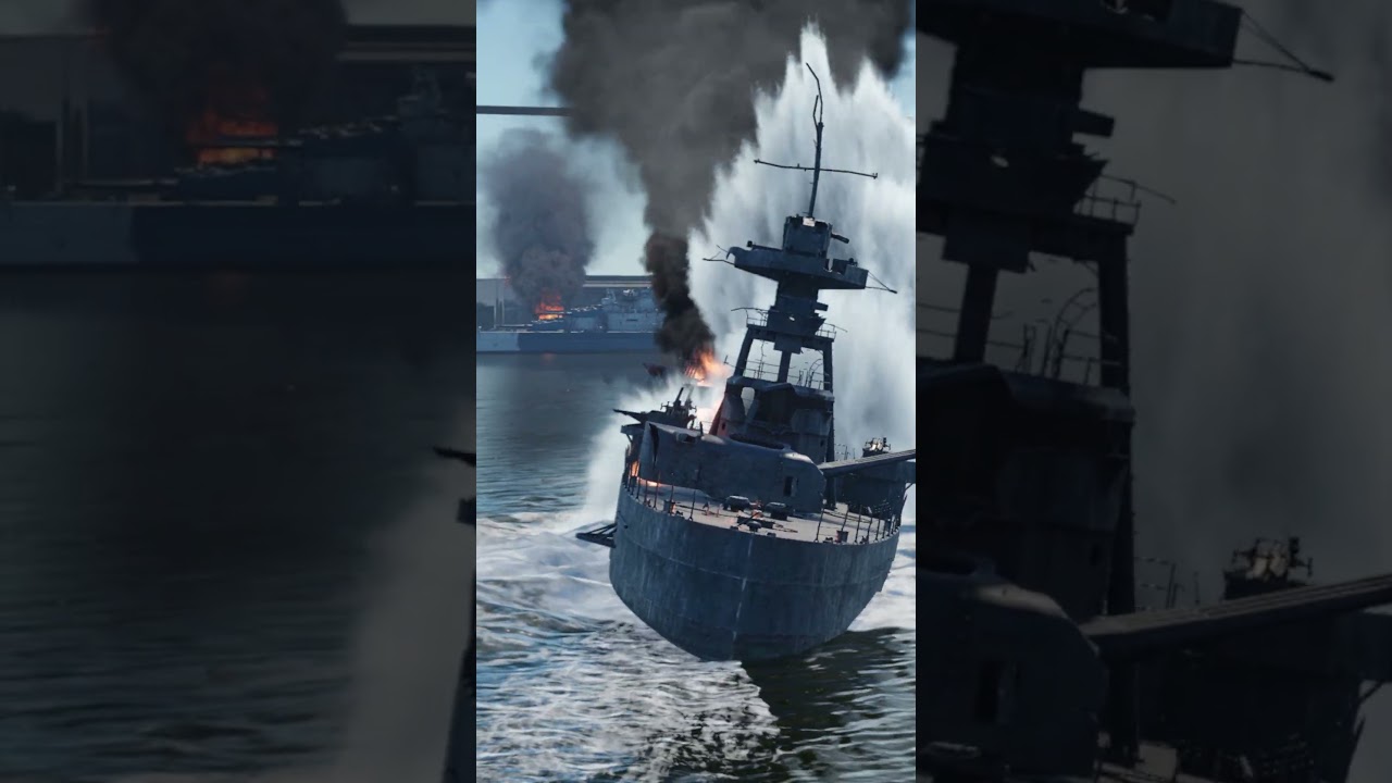 US Naval Ship Destroyed #warthunder  #usmilitarycombat