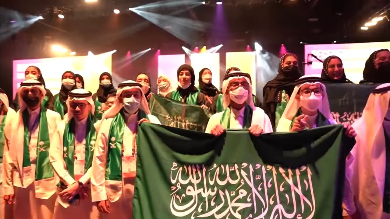 فرحة فوز طلاب و طالبات المنتخب السعودي للعلوم والهندسة‬⁩ ب ٢٢ جائزة عالمية في ⁧‫آيسف 2022‬⁩ ISEF