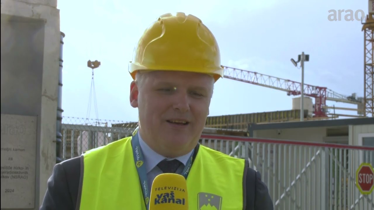 Obisk Ministrstva za okolje, podnebje in energijo na gradbišču odlagališča, izjava ministra Kumra