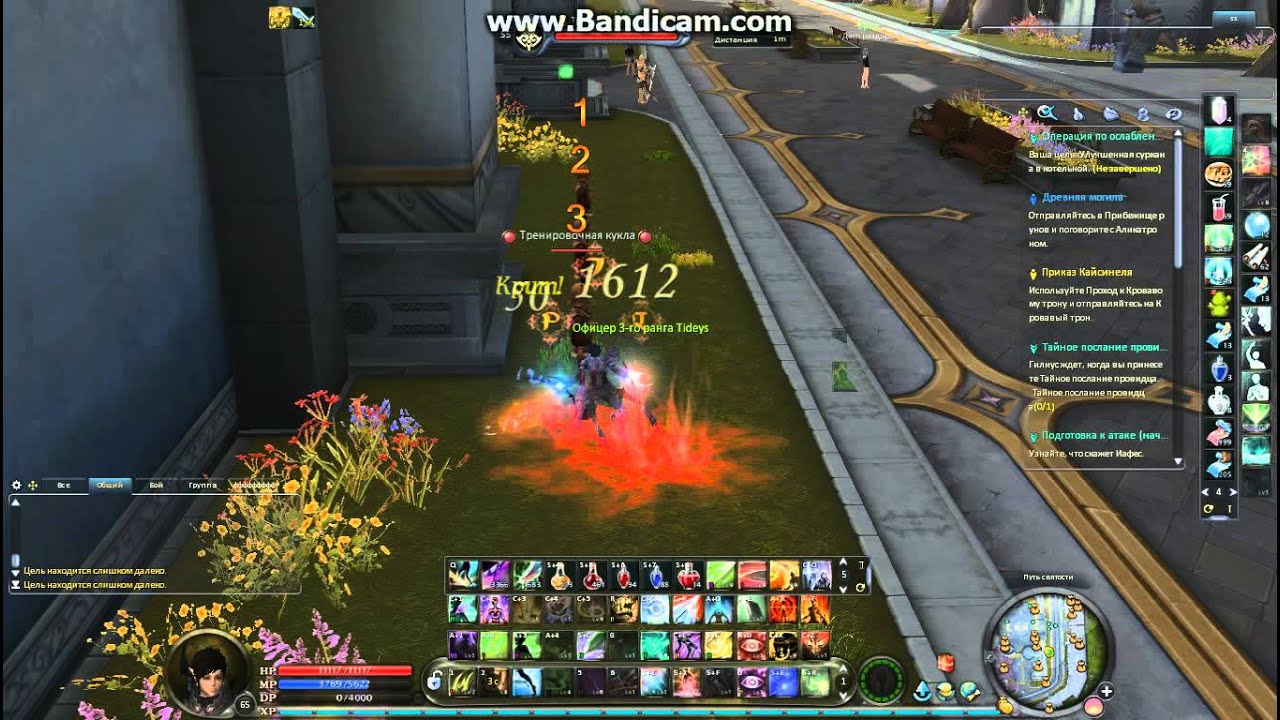 Aion Swordman урок4 (Вивинг и понты)