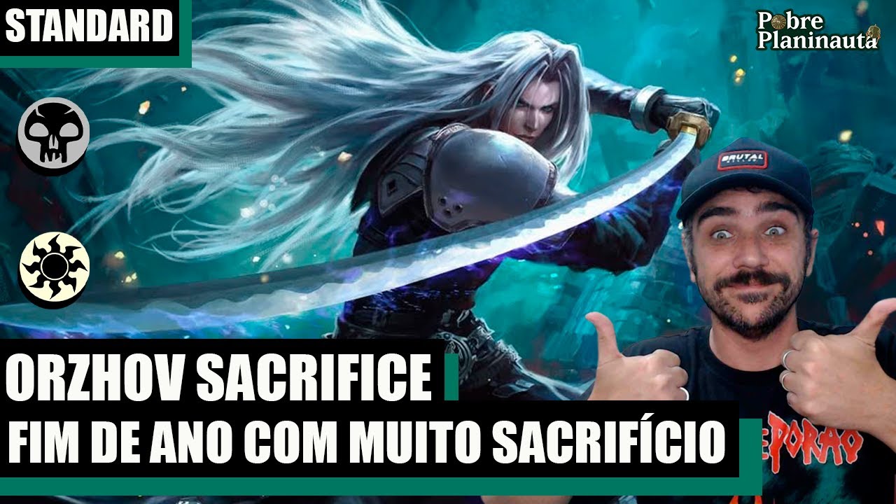 PASSANDO A VIRADA DE PRETO E BRANCO - Orzhov Sacrifice - MTG ARENA STANDARD AVATAR