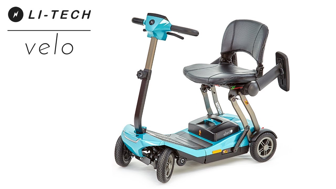 Li-Tech Alpina Velo Electric Folding Scooter