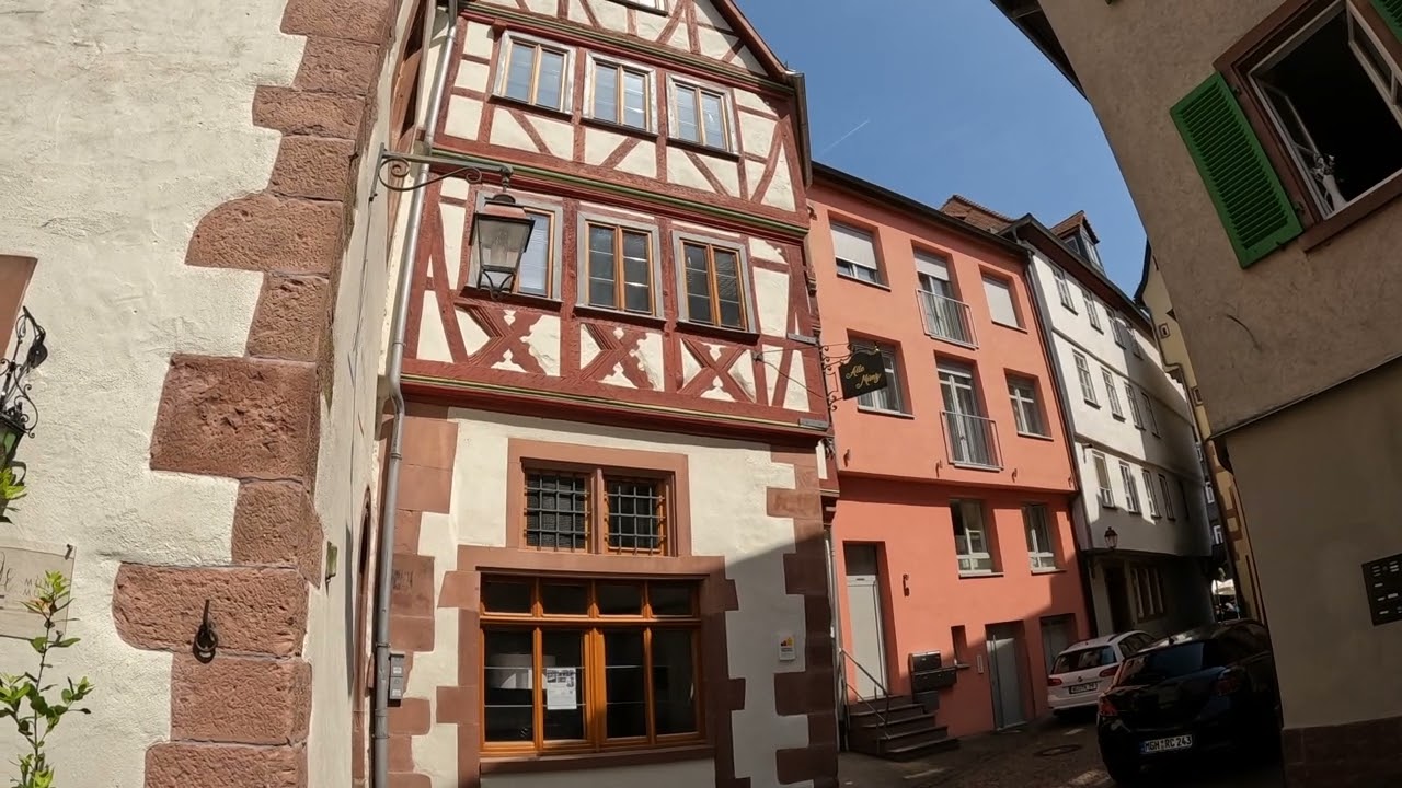 D: Wertheim. Baden-W&uuml;rttemberg. Eindr&uuml;cke aus der Stadtmitte. Juni 2025