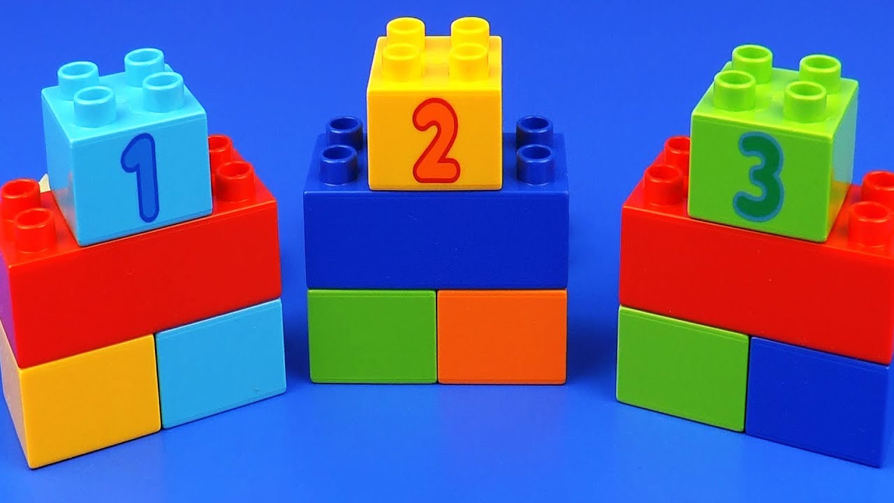 LEGO 123 Learn Count with Surprise egg Kinder toys