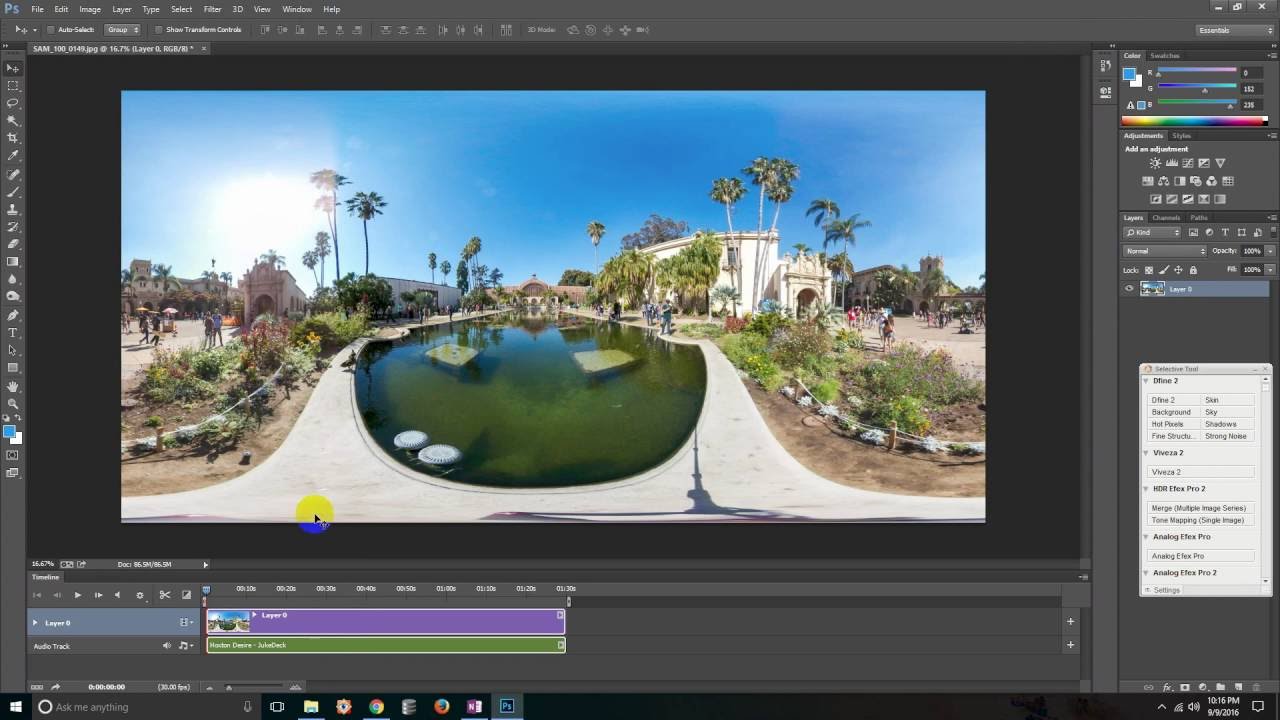 2016-09-09 VLOG #0015 - Convert 360 photo to 360 video with metadata injection