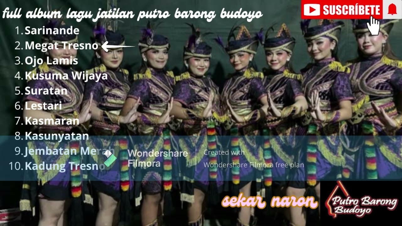 ❗❗Full Album Lagu Jatilan Putro Barong Budoyo❌Sekar Naron