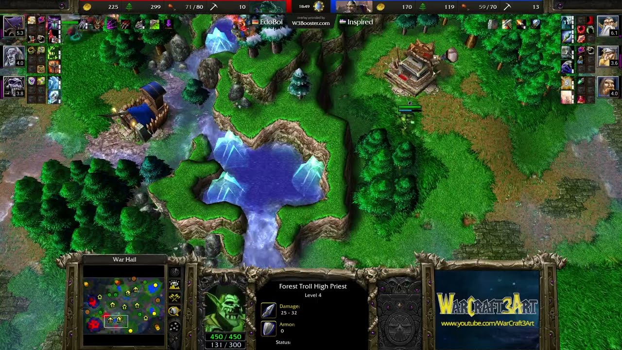 Edo(UD) vs Inspired(HU) - Warcraft 3: Classic - RN9077