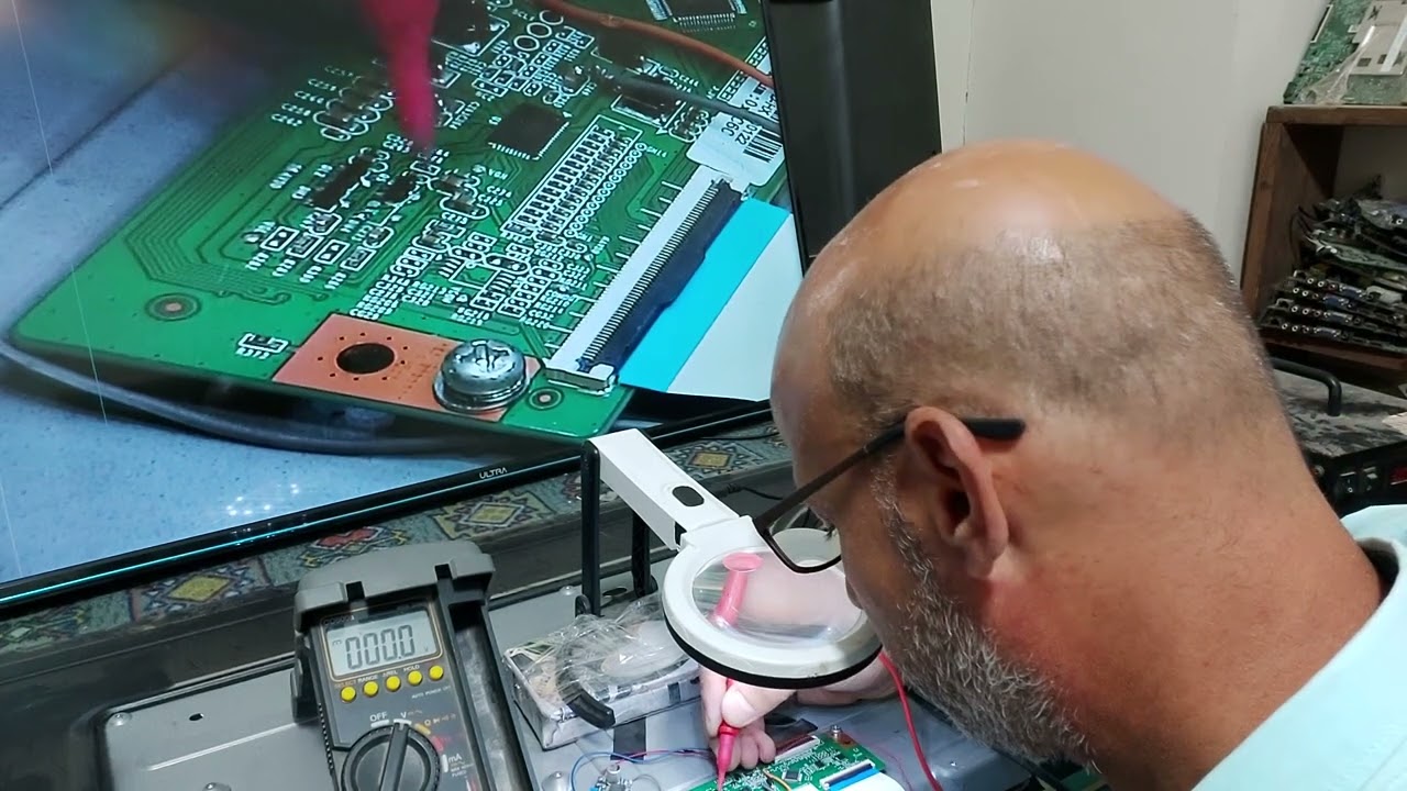 احظر هذا البانيل اكتشاف عطل خبيث في شاشة 43 بوصة جاك How to fix TV LCD Panel