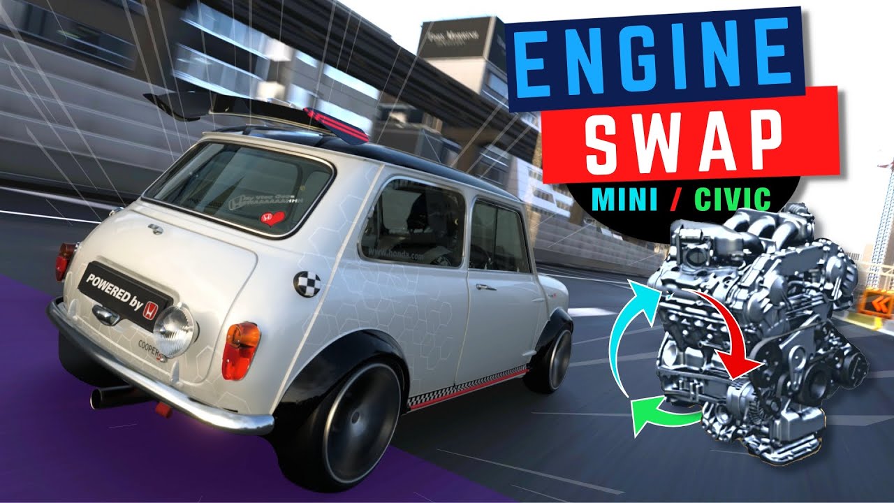 GT7 Mini Cooper (Civic Swap) 600PP! Perfect Tokyo Car Updated for 1.34!