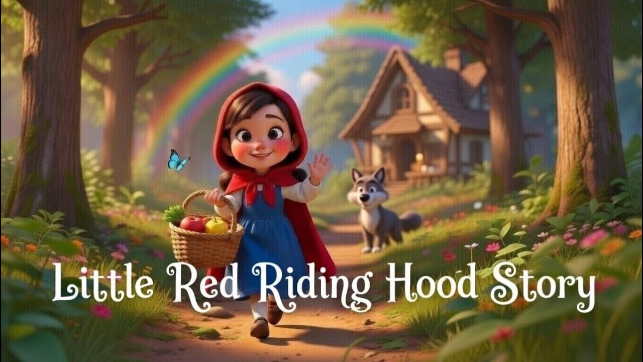 Little Red Riding Hood Story for Kids | Moral Story | Bedtime Fairy Tale