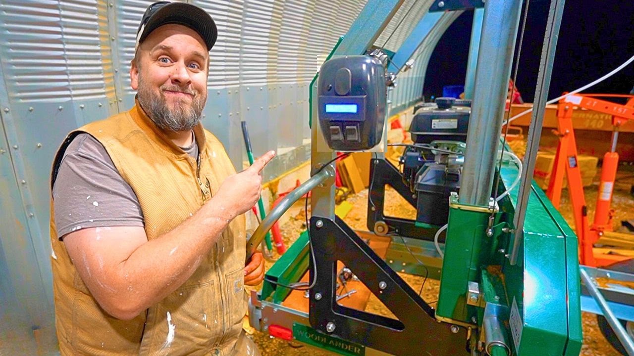 Major Sawmill Upgrade - Installing a Power Head with DRO