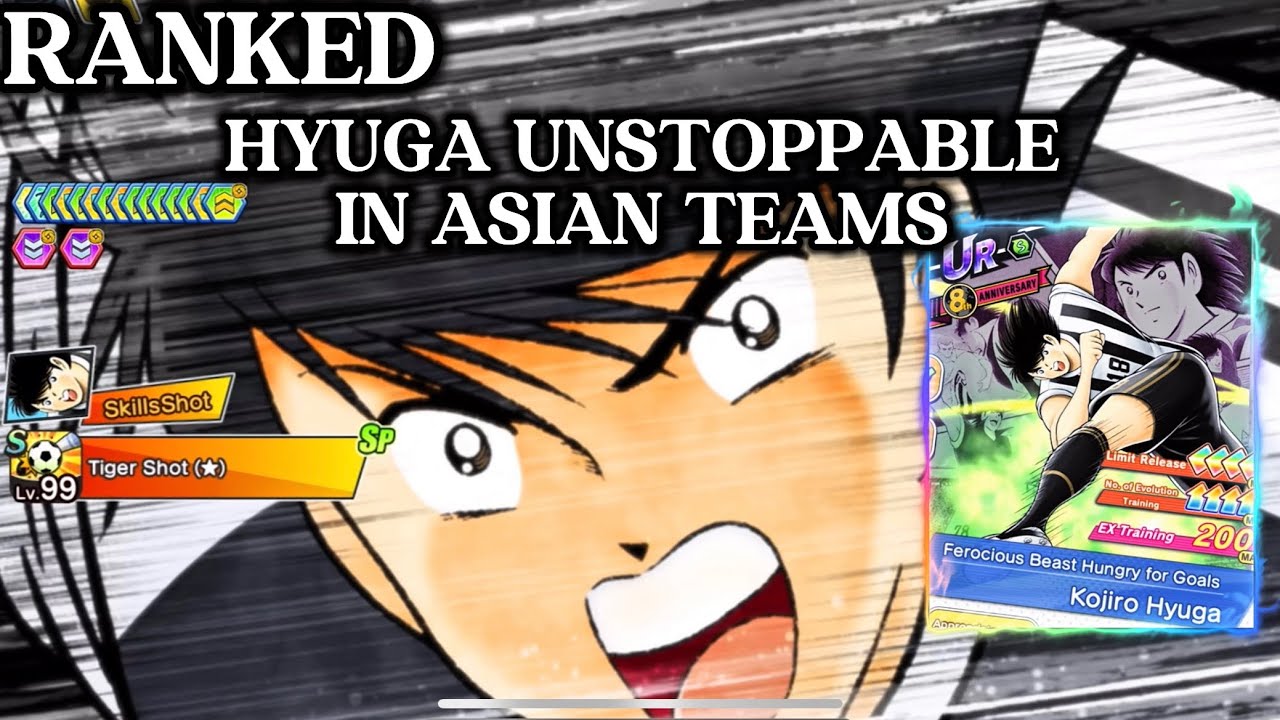RANKED! HOW TO PASS FOR GROUNDSHOOT! COMBI HYUGA AND TIGER SHOT. CAPTAIN TSUBASA DREAM TEAM