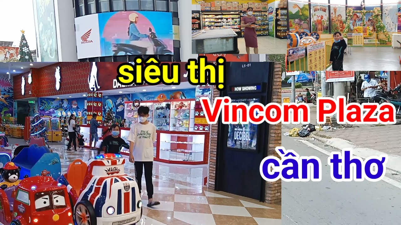tham quan siêu thị Vincom Plaza HÙNG Vương cần thơ. @Tuyền cooki