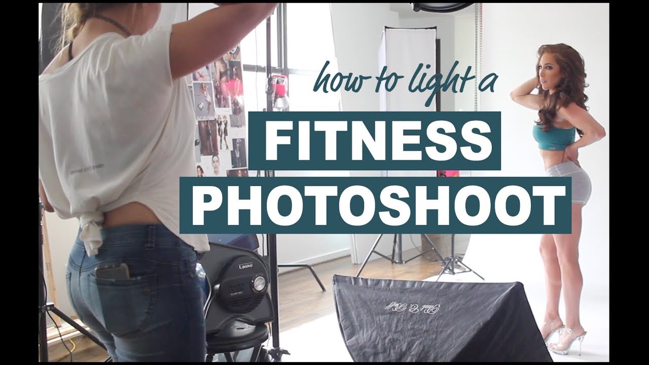 Fitness Photoshoot - How to Light Fitness Photography
