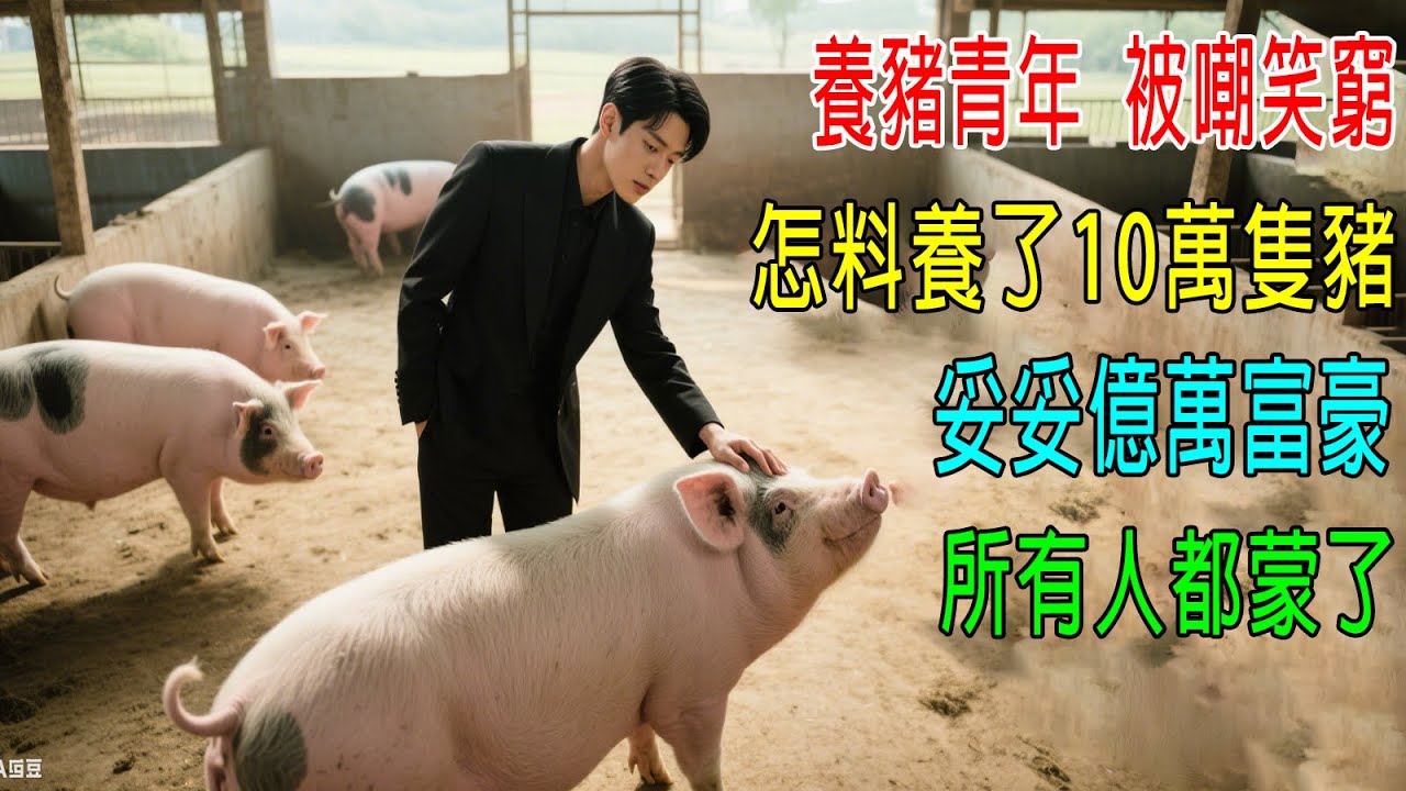 養豬青年被嘲笑窮，怎料養了10萬隻豬，妥妥億萬富豪，所有人都蒙了！