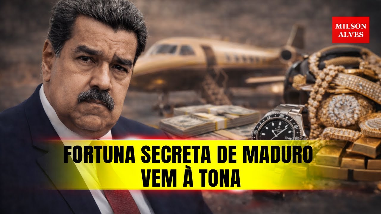 O LUXO E A FORTUNA DE MADURO colapsou; o império oculto revelado após sua prisão