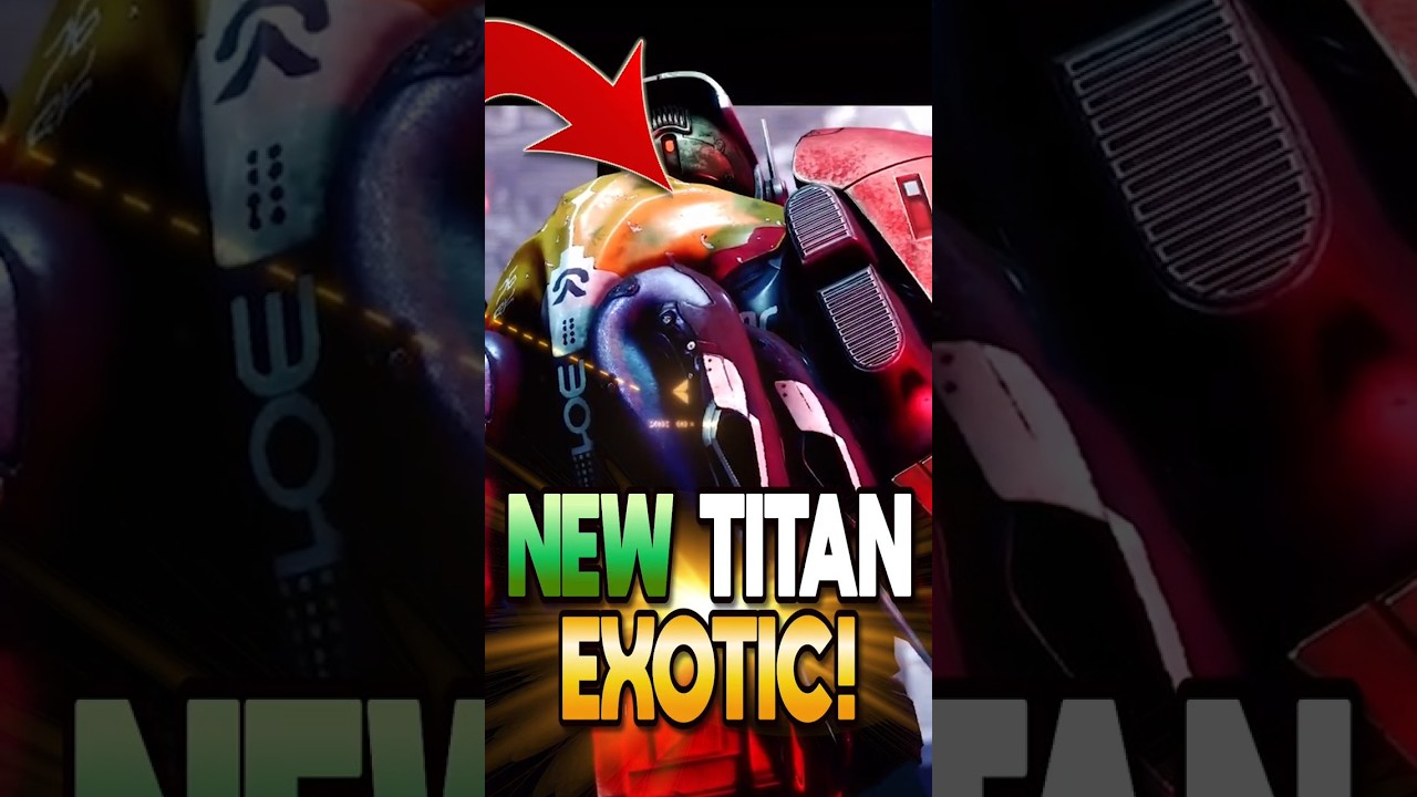 New Titan Exotic WILL BREAK Destiny 2... PRAXIC VESTMENT Exotic Chest Piece! #destiny2 #shorts