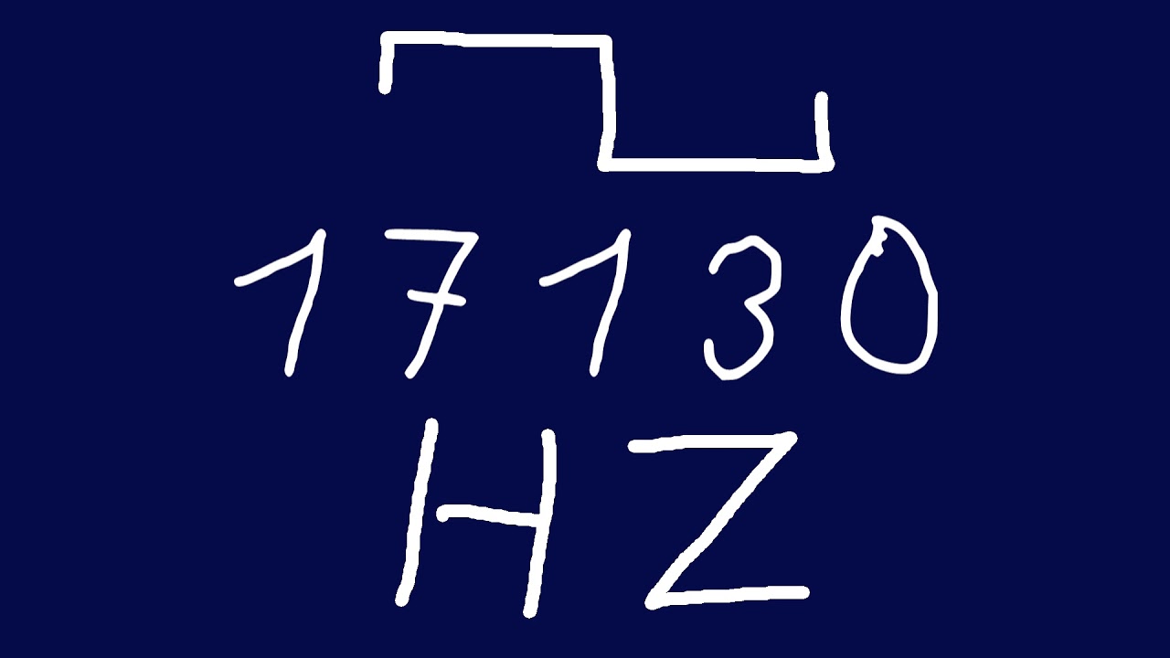 17130 hz square