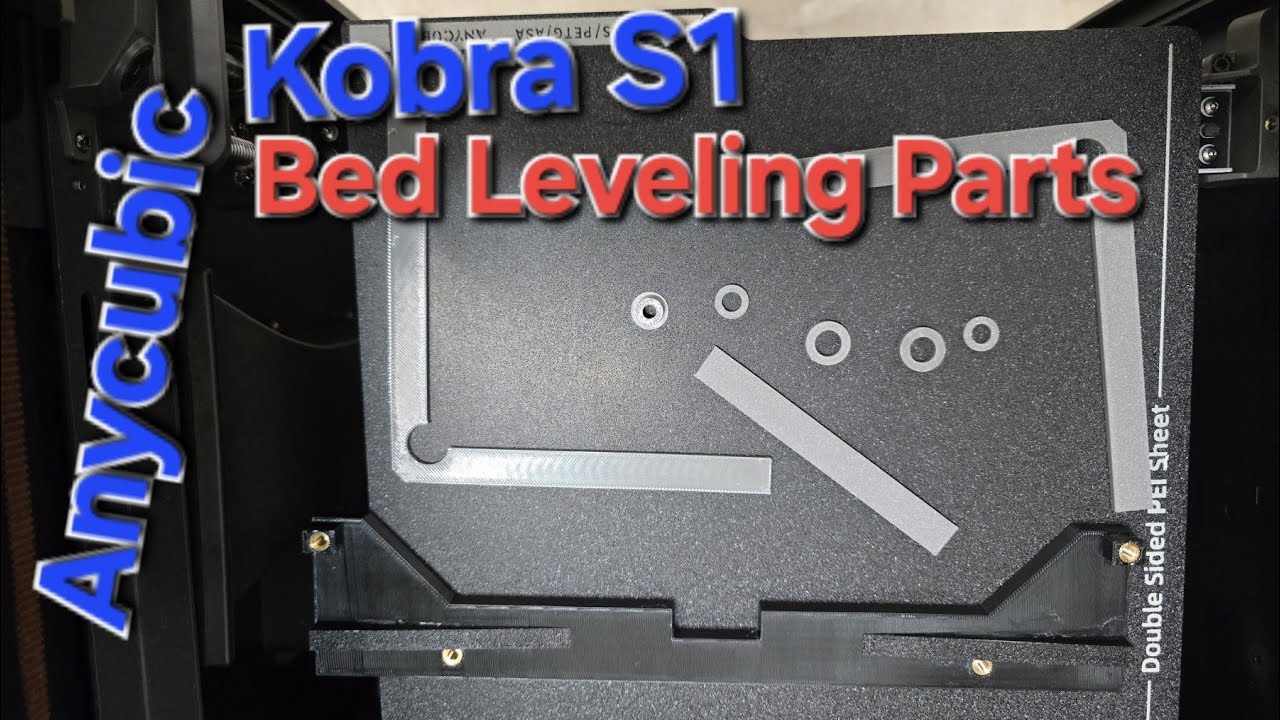Kobra S1 Combo: Bed Leveling Parts as requested