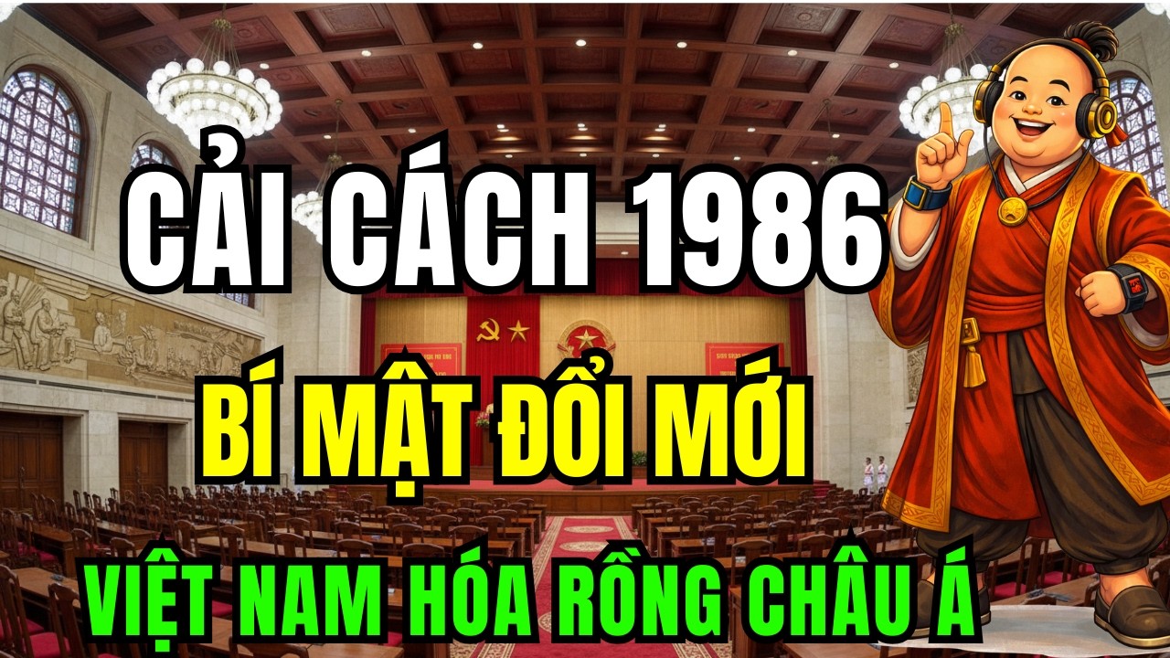ĐỔI MỚI 1986: Tuyệt Chiêu Lật Kèo Từ Bờ Vực Thành Con Rồng